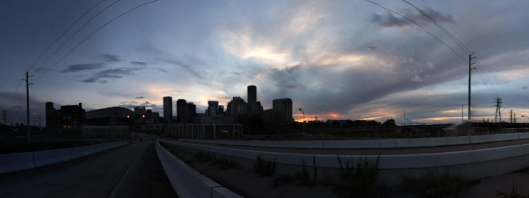 Gigapan HOV North Freeway, Sunset Northside Downtown Houston, TX 77002 9-8-13