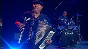 Wilfred Chevis and the Texas Zydeco Band “Mona Lisa” at KUHT 7-23-03