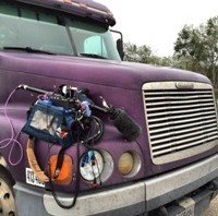 Doug Robertson recordist for Trucker for Life – Mobile Delvac Behind the Wheel