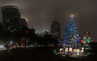 City Of Houston Mayor’s Tree Christmas Eve Night at City Hall Houston, TX