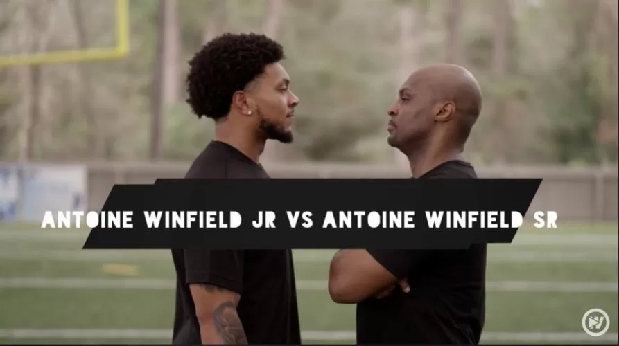 Citizen Doug Mics Up Antoine Winfield Sr. and Jr. for Whistle and Oikos