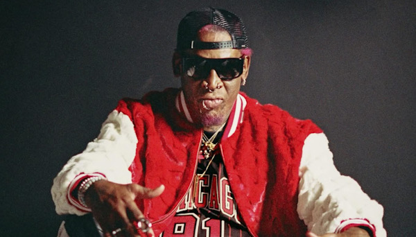 Dennis Rodman Location Recording for Bulls TV